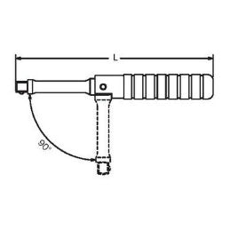 1/4sq スピンタイプハンドル