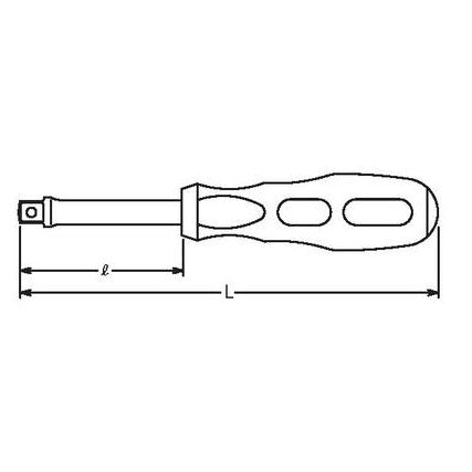 3/8sq スピンタイプハンドル