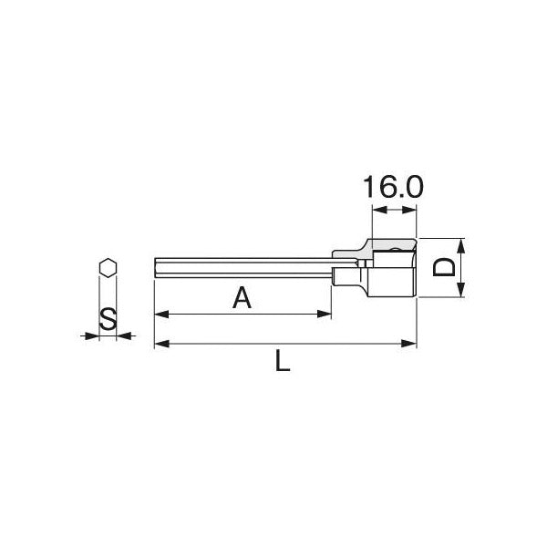ロングヘキサゴンソケット