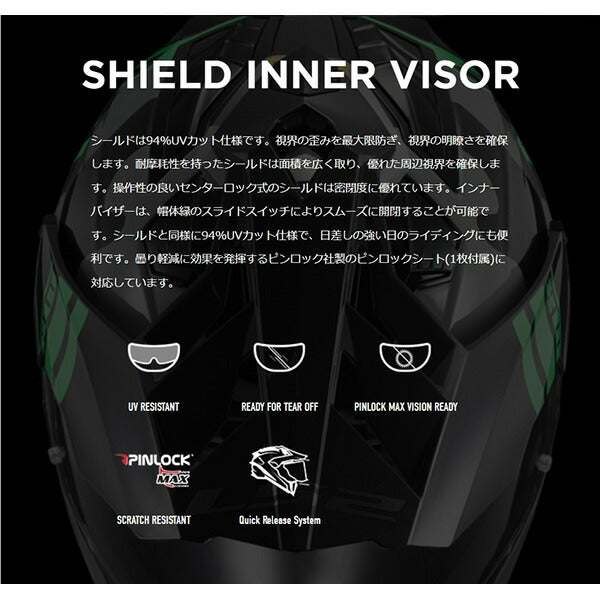 LS2 HELMETS:ヘルメット EXPLORER F CAMO TITANIUM GREEN Lサイズ