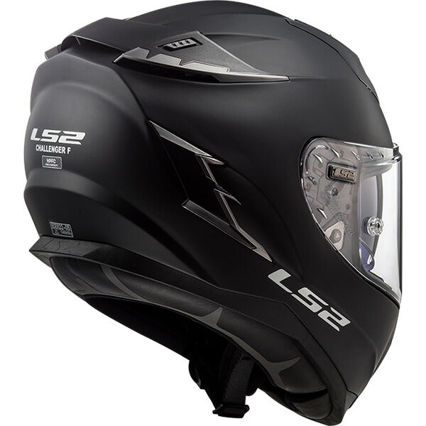 ヘルメット CHALLENGER F MATT BLACK Lサイズ
