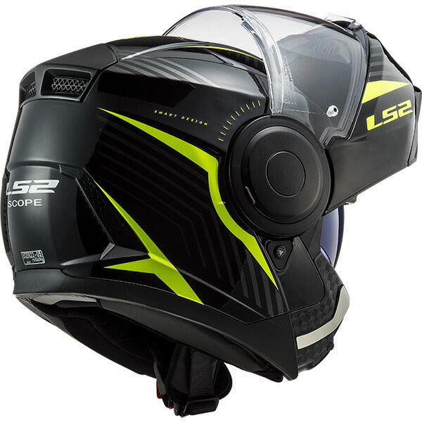 ヘルメット SCOPE SKID BLACK YELLOW XLサイズ