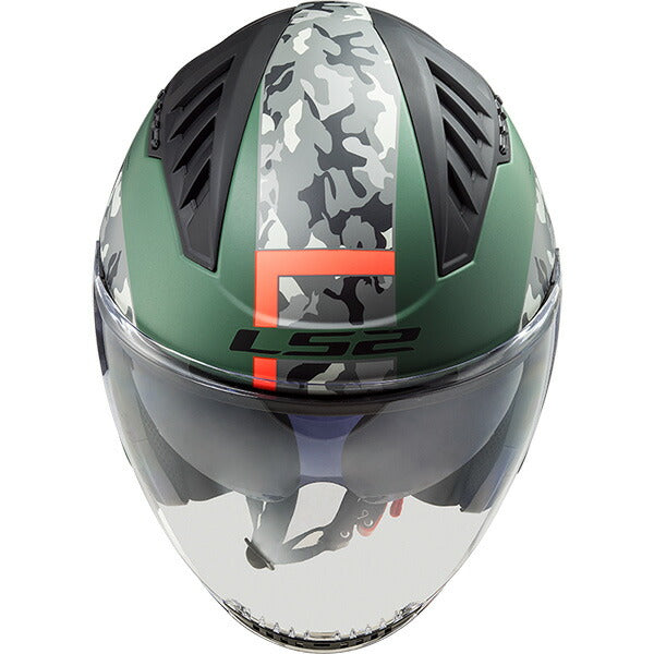 ヘルメット COPTER CRISPY MATT MILITARY GREEN ORANGE XLサイズ
