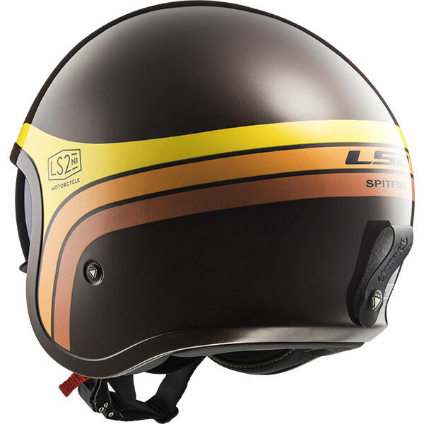 ヘルメット SPITFIRE BROWN ORANGE YELLOW Mサイズ