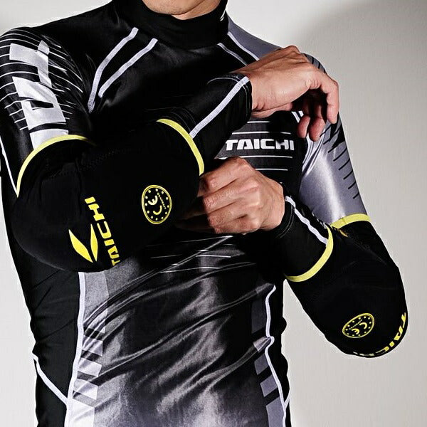 ステルス CE エルボーガード(ハード) BLACK/YELLOW ONE SIZE