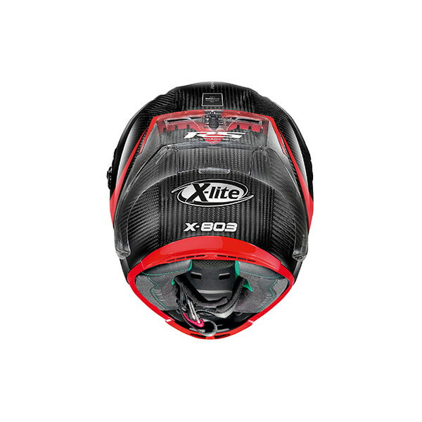 NOLAN X-lite X-803RS ULTRA CARBON ホットラップ レッド/13