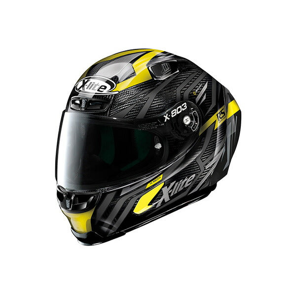 NOLAN X-lite X-803RS ULTRA CARBON DECEPTION イエロー/78