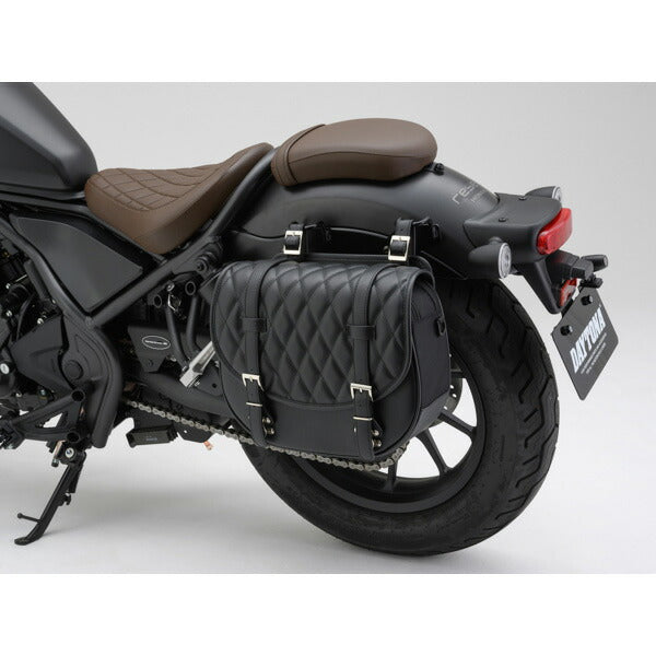 DHS-30 サドルバッグ 10リットル ラウンドダイヤ