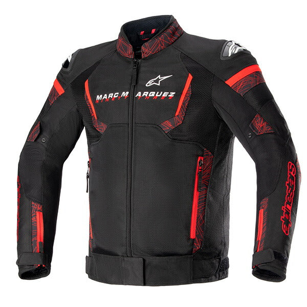 MM93 T-GP IGNITION AIR JACKET 1303 BLACK BRIGHT RED 2XL
