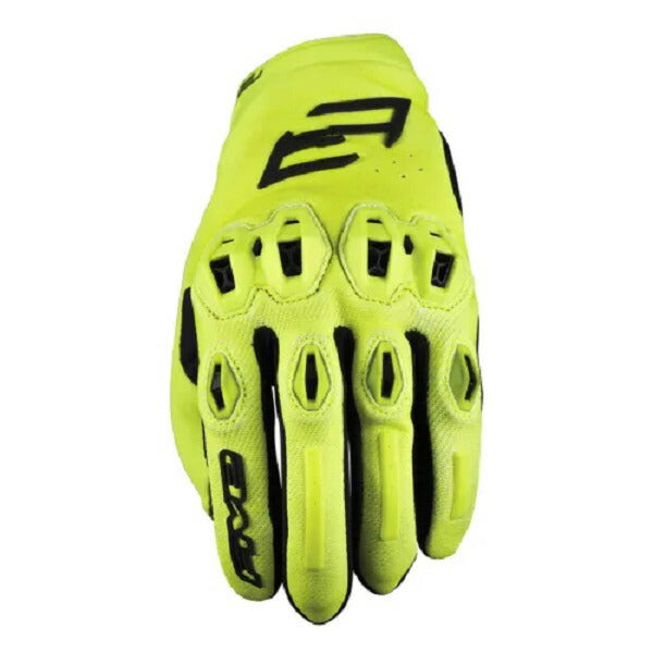 FIVE（ファイブ）:グローブ STUNT EVO 2 FLUO YELLOW M 3841300107528