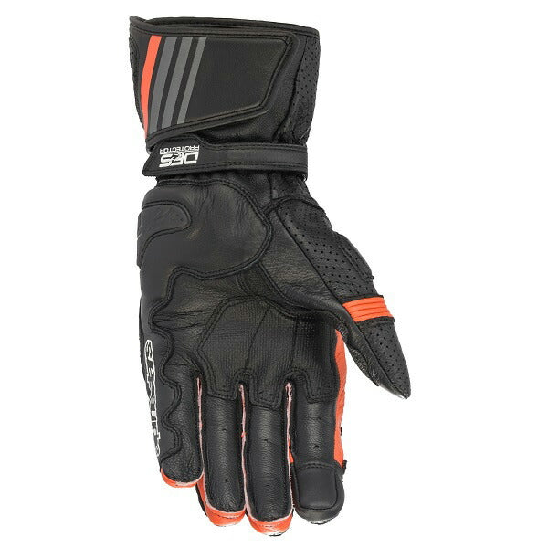 GP PLUS R V2 GLOVE  1030 BLACK RED FLUO  S