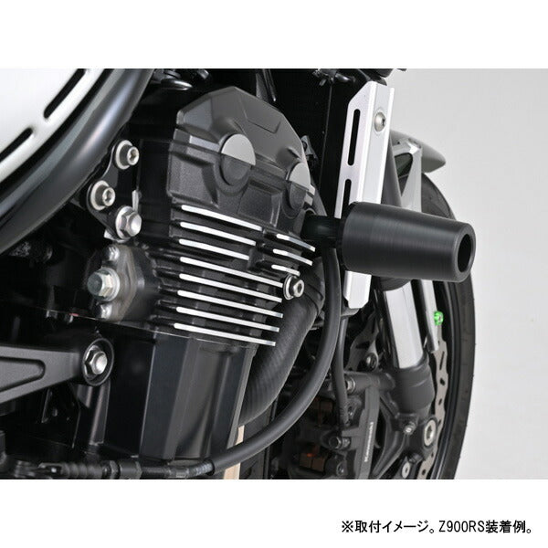 エンジンプロテクター車種別キット【ブラック】 MT-09/A、MT-09SP、TRACER9GT用