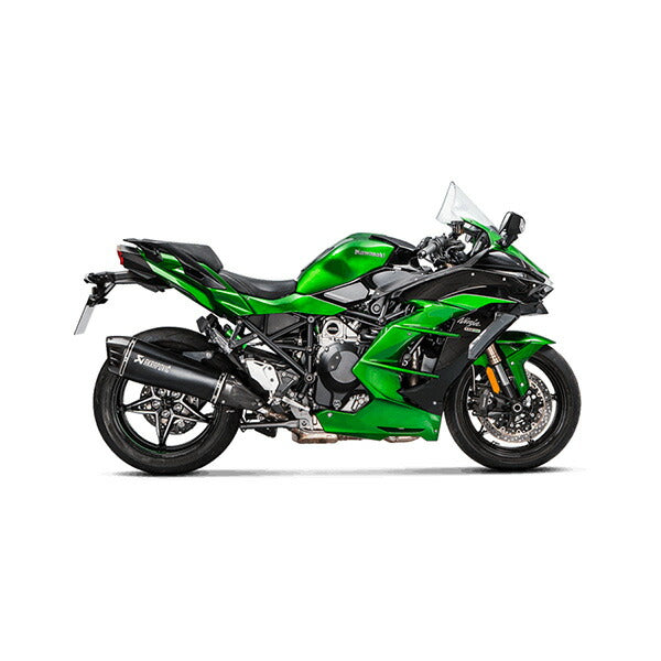 アクラポビッチ:スリップオンライン チタン ブラック JMCA Ninja H2 SX/SE S-K10SO21-HRAABLJPP