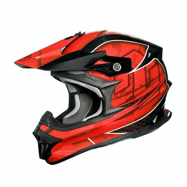 ZEALOT ﾍﾙﾒｯﾄ MadJumper2 CARBON HYBRID STD GRAPHIC RED #XL