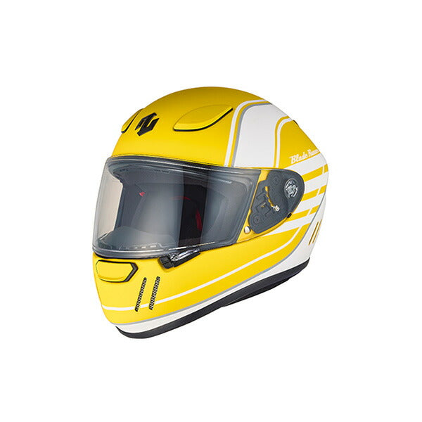 ZEALOT ﾍﾙﾒｯﾄ BladeRunner GRAPHIC EURO MATT YELLOW #M