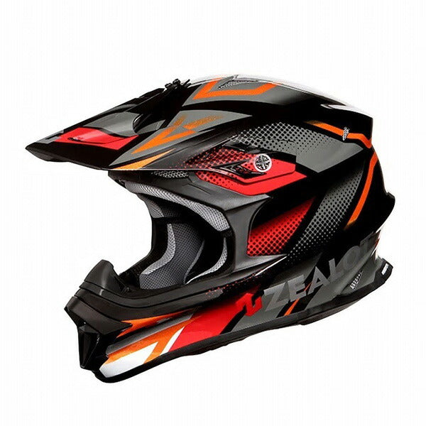 ZEALOT ﾍﾙﾒｯﾄ MadJumper2 GRAPHIC BLACK/GRAY #XXL