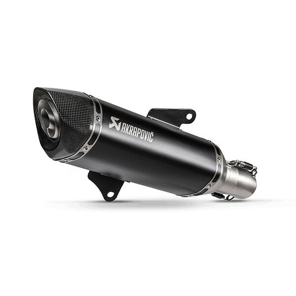 AKRAPOVIC スリップオンライン ステン ブラック FORZA 350 21-23