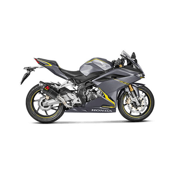 AKRAPOVIC スリップオンライン カーボン JMCA CBR250RR 17-23 【型式:2BK-MC51/8BK-MC51】