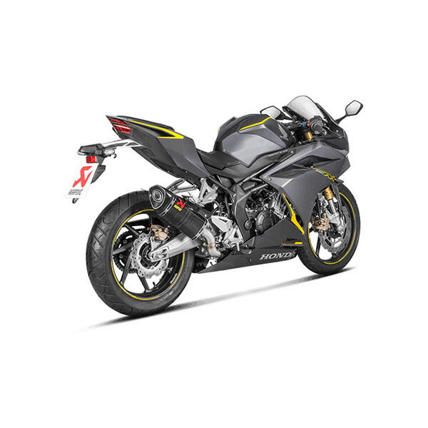 AKRAPOVIC スリップオンライン カーボン JMCA CBR250RR 17-23 【型式:2BK-MC51/8BK-MC51】