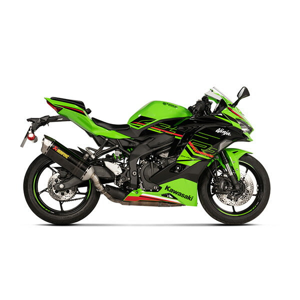 AKRAPOVIC スリップオンライン カーボン JMCA NINJA ZX-4R/RR 23 【型式:8BL-ZX400P】