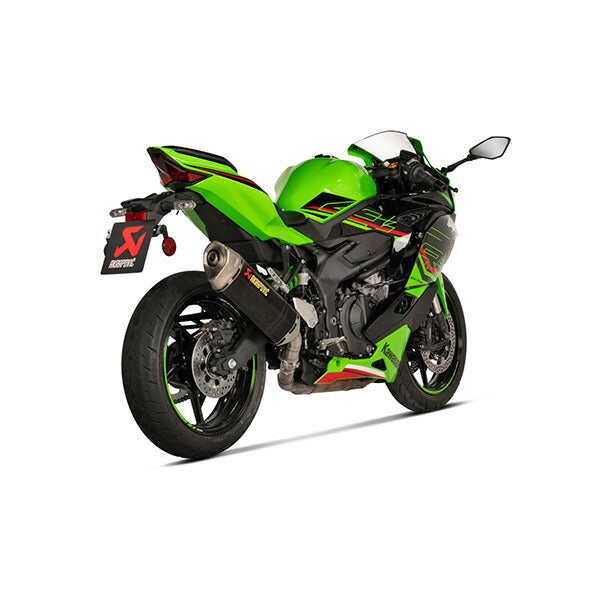 AKRAPOVIC スリップオンライン カーボン JMCA NINJA ZX-4R/RR 23 【型式:8BL-ZX400P】