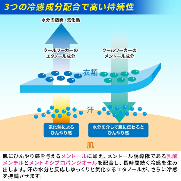 クールワーカー（メンタンジオール配合）１８０ｍｌ